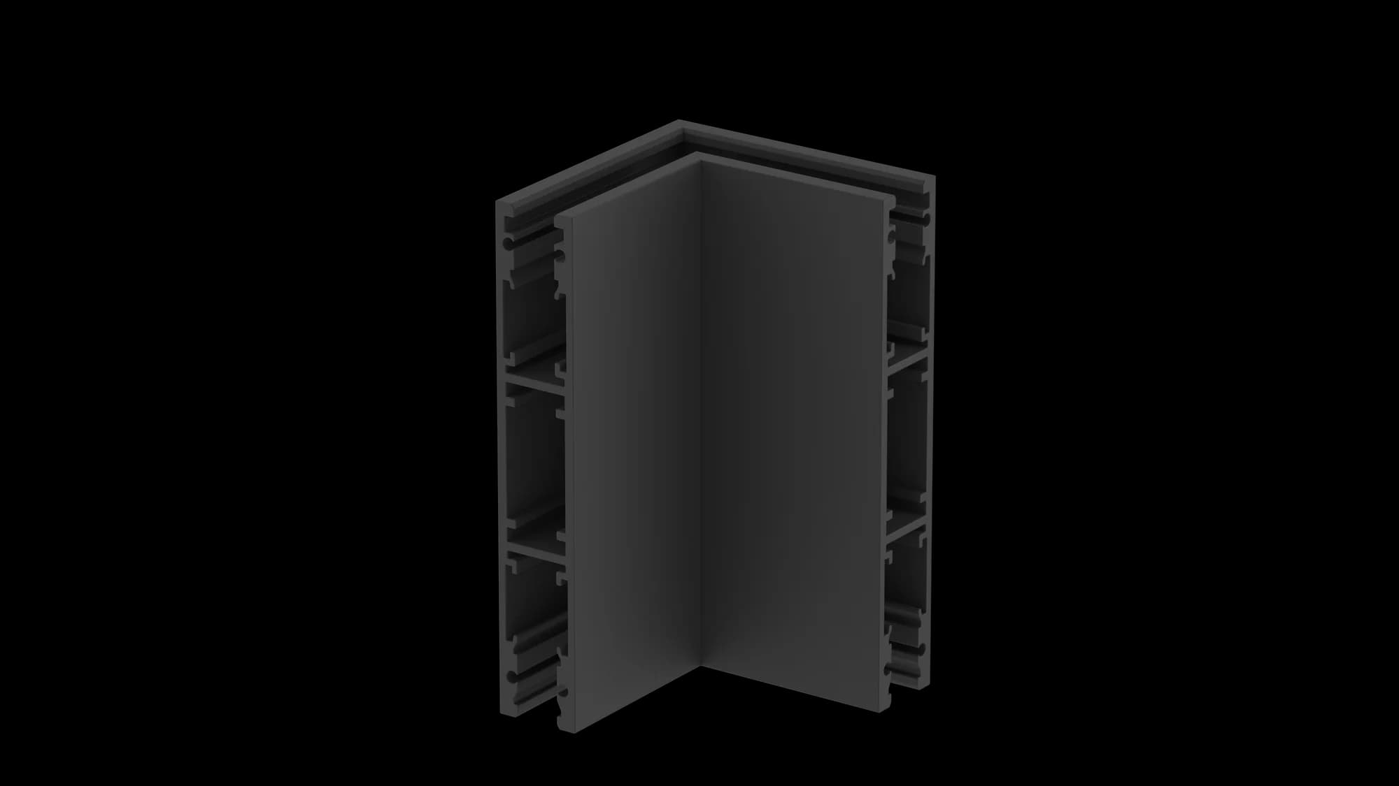 Toast Magnetic — corner w5 suspended horizontal 90deg